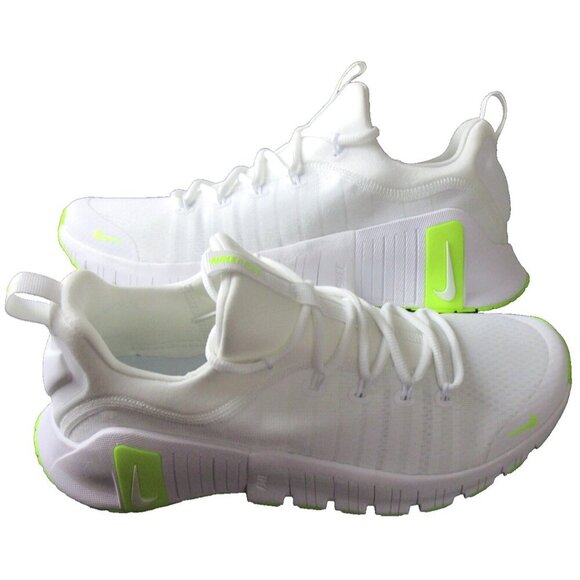 Nike Other - Men's Nike Free Metcon 6 Running Training Shoes White Volt Sizes NIB